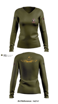 2d Recon Bn 14867704 Women's Long Sleeve V-neck Shirt - 4
