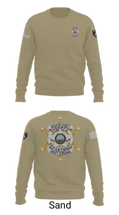 Jackson County Sheriff's Department Criminal Investigations 68509731 Crew Neck Sweatshirt - 12
