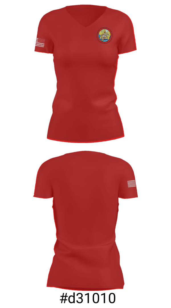 Women's Short Sleeve Vneck Shirt, World Of Sanuces, , Teamtime, Team time, sublimation, custom sports apparel, team uniforms, spirit wear, spiritwear, sports uniforms, custom shirts, team store, custom team store, fundraiser sports, apparel fundraiser