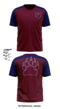 Berkley High School Cheer 2876422 Short Sleeve Performance Shirt - 1