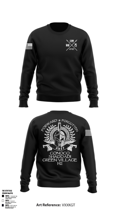 411th EN BN ECC 3 6187618 Crew Neck Sweatshirt - 1