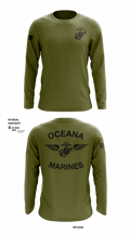 Oceana Marines 61589577 Long Sleeve Performance Shirt - 4