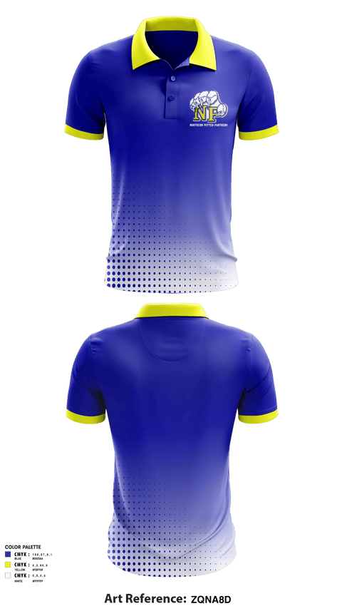 Short Sleeve Performance Polo, Northern Potter School District, Spirit Store, Teamtime, Team time, sublimation, custom sports apparel, team uniforms, spirit wear, spiritwear, sports uniforms, custom shirts, team store, custom team store, fundraiser sports, apparel fundraiser