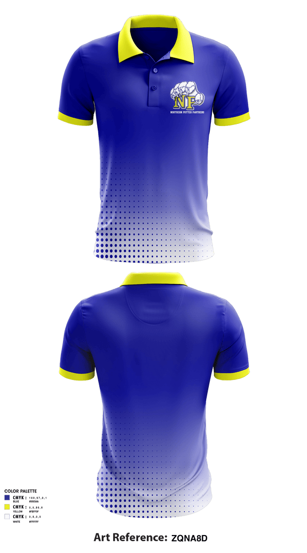 Short Sleeve Performance Polo, Northern Potter School District, Spirit Store, Teamtime, Team time, sublimation, custom sports apparel, team uniforms, spirit wear, spiritwear, sports uniforms, custom shirts, team store, custom team store, fundraiser sports, apparel fundraiser
