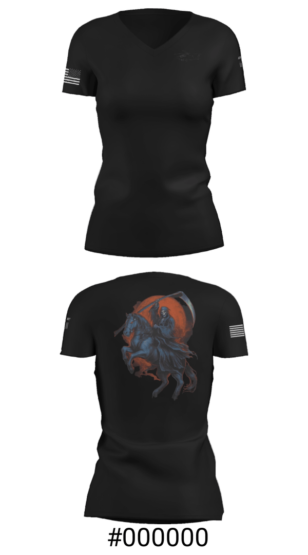 Women's Short Sleeve Vneck Shirt, , Army, Teamtime, Team time, sublimation, custom sports apparel, team uniforms, spirit wear, spiritwear, sports uniforms, custom shirts, team store, custom team store, fundraiser sports, apparel fundraiser