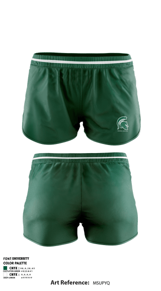 Women's Shorts, Pinconning Area High School Cheer, Cheer, Teamtime, Team time, sublimation, custom sports apparel, team uniforms, spirit wear, spiritwear, sports uniforms, custom shirts, team store, custom team store, fundraiser sports, apparel fundraiser