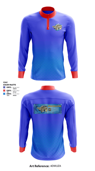 Quarter Zip Jacket, DG’s SHINY DETAILING LLC, , Teamtime, Team time, sublimation, custom sports apparel, team uniforms, spirit wear, spiritwear, sports uniforms, custom shirts, team store, custom team store, fundraiser sports, apparel fundraiser