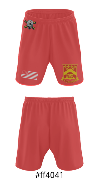 Bravo BTRY 1/103d FAR 8841781 Athletic Shorts With Pockets - 5