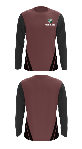 Long Sleeve Performance Shirt, Brookland-Cayce High School Basketball, Women's Basketball, Teamtime, Team time, sublimation, custom sports apparel, team uniforms, spirit wear, spiritwear, sports uniforms, custom shirts, team store, custom team store, fundraiser sports, apparel fundraiser