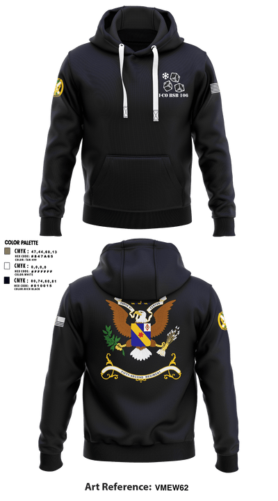 1-155th Dixie Thunder 83572891 Hoodie - 9