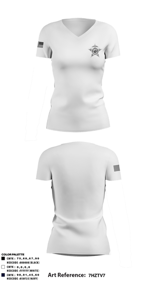 Women's Short Sleeve Vneck Shirt, , Fire Department, Teamtime, Team time, sublimation, custom sports apparel, team uniforms, spirit wear, spiritwear, sports uniforms, custom shirts, team store, custom team store, fundraiser sports, apparel fundraiser