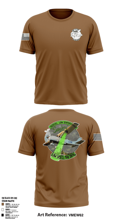Washington State Patrol Aviation 88282662 Short Sleeve Performance Shirt - 55