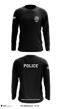 POLICE CRIMINAL INVESTIGATIONS DIVISION 56633419 Long Sleeve Performance Shirt - 1