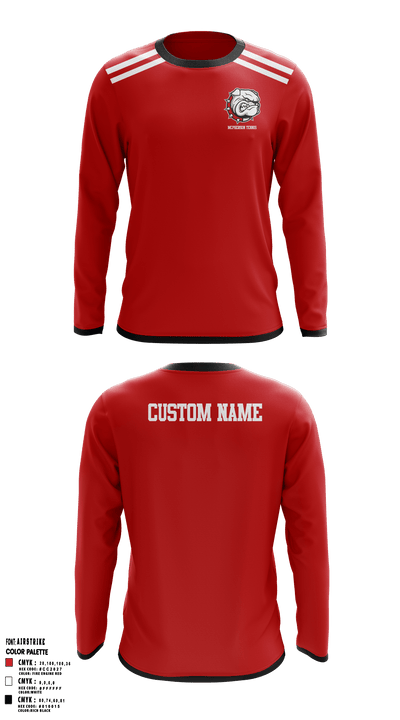 Mcpherson College 33503570 Long Sleeve Performance Shirt - 10