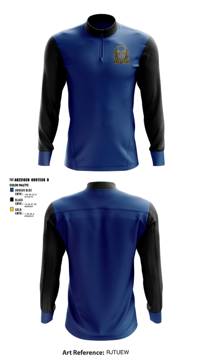 Predators 34598180 Quarter Zip Jacket - 1