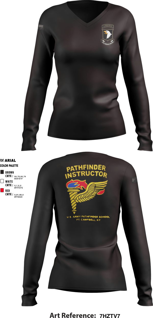 Women's Long Sleeve Vneck Shirt, , Army, Teamtime, Team time, sublimation, custom sports apparel, team uniforms, spirit wear, spiritwear, sports uniforms, custom shirts, team store, custom team store, fundraiser sports, apparel fundraiser