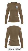 Triple Nickel Society 63011109 Women's Long Sleeve V-neck Shirt - 38
