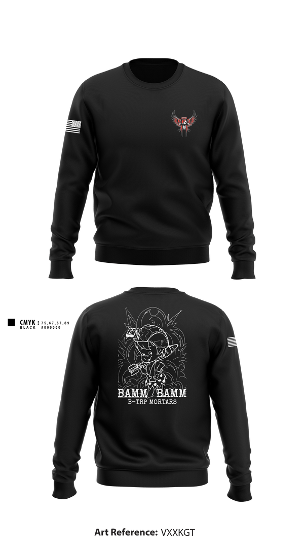Crew Neck Sweatshirt, , Army, Teamtime, Team time, sublimation, custom sports apparel, team uniforms, spirit wear, spiritwear, sports uniforms, custom shirts, team store, custom team store, fundraiser sports, apparel fundraiser