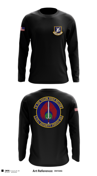 Long Sleeve Performance Shirt, 315 SFS CHS, Air Force, Teamtime, Team time, sublimation, custom sports apparel, team uniforms, spirit wear, spiritwear, sports uniforms, custom shirts, team store, custom team store, fundraiser sports, apparel fundraiser