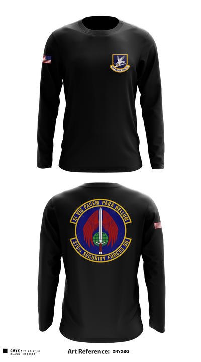 315 SFS CHS 73678027 Long Sleeve Performance Shirt - 1