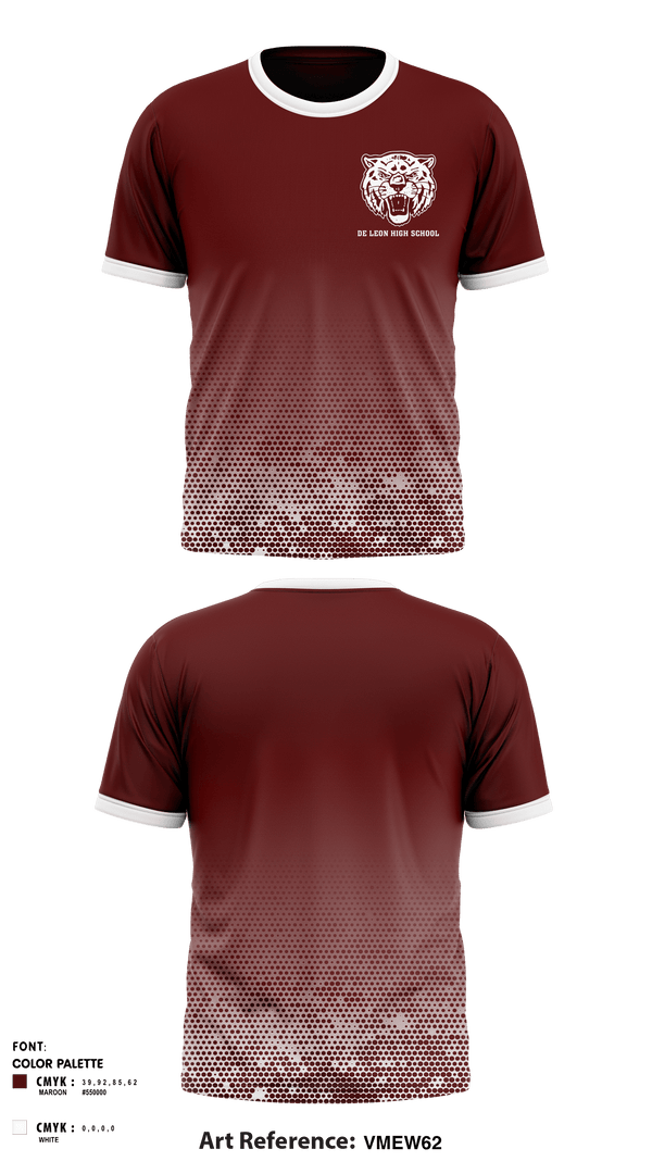 Short Sleeve Performance Shirt, De Leon High School, Spirit Store, Teamtime, Team time, sublimation, custom sports apparel, team uniforms, spirit wear, spiritwear, sports uniforms, custom shirts, team store, custom team store, fundraiser sports, apparel fundraiser