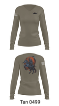 1-25AB 8360103 Women's Long Sleeve V-neck Shirt - 41
