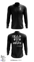 Trap House Fitness 35010693 Quarter Zip Jacket - 3