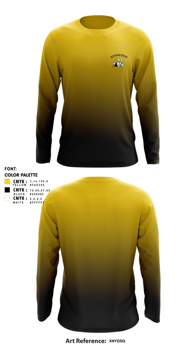 J-Town Strikers 3400219 Long Sleeve Performance Shirt - 1