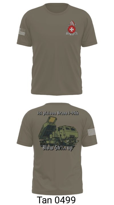 1st plt 1-14th 60300100 Short Sleeve Performance Shirt - 35