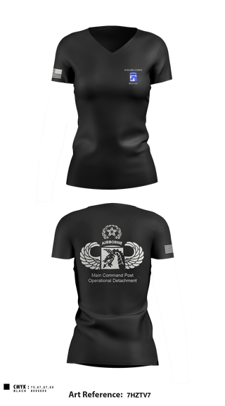 Women's Short Sleeve Vneck Shirt, , Army, Teamtime, Team time, sublimation, custom sports apparel, team uniforms, spirit wear, spiritwear, sports uniforms, custom shirts, team store, custom team store, fundraiser sports, apparel fundraiser