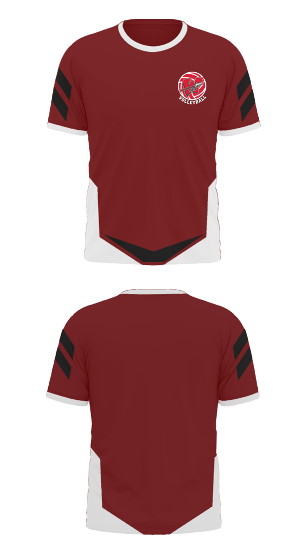 Short Sleeve Performance Polo, Warrenton R-3 High School Volleyball, Men's Volleyball, Teamtime, Team time, sublimation, custom sports apparel, team uniforms, spirit wear, spiritwear, sports uniforms, custom shirts, team store, custom team store, fundraiser sports, apparel fundraiser