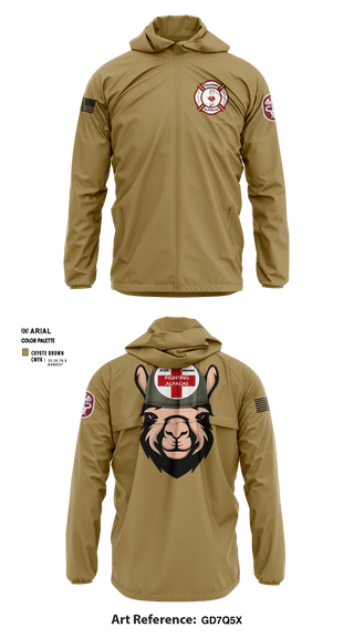 Windbreaker, WBAMCAlpha Company, WBAMC, Softball, Teamtime, Team time, sublimation, custom sports apparel, team uniforms, spirit wear, spiritwear, sports uniforms, custom shirts, team store, custom team store, fundraiser sports, apparel fundraiser
