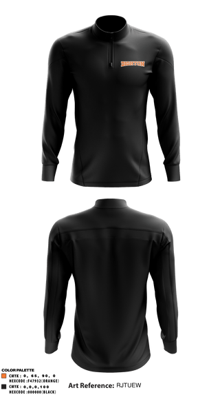 Quarter Zip Jacket, Dighton High School, Spirit Store, Teamtime, Team time, sublimation, custom sports apparel, team uniforms, spirit wear, spiritwear, sports uniforms, custom shirts, team store, custom team store, fundraiser sports, apparel fundraiser