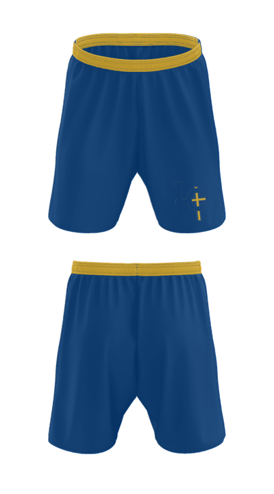 Lehman Catholic High School Band 27215386 Athletic Shorts With Pockets - 1