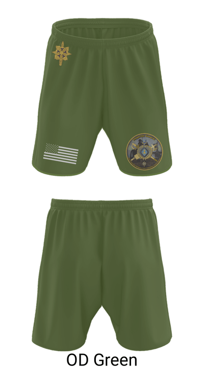 HHC, USAICOE 85471895 Athletic Shorts With Pockets - 28