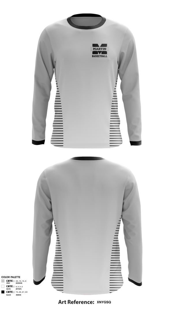 Long Sleeve Performance Shirt, Martin County High School Women's Basketball, Women's Basketball, Teamtime, Team time, sublimation, custom sports apparel, team uniforms, spirit wear, spiritwear, sports uniforms, custom shirts, team store, custom team store, fundraiser sports, apparel fundraiser