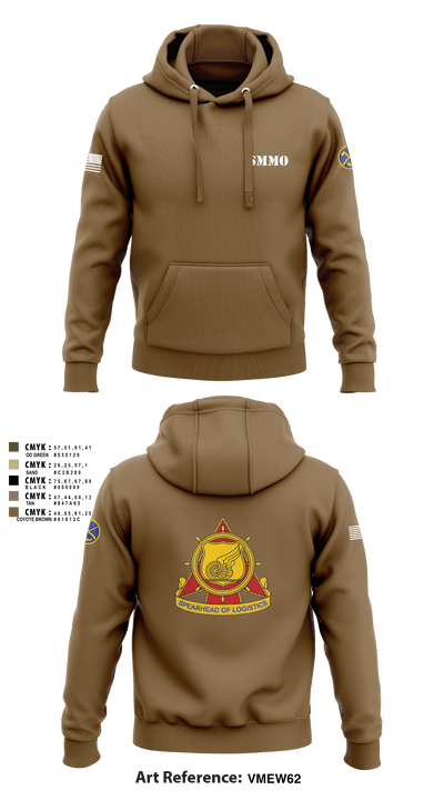 WVARNG Surface Maintenance Management Office 36945793 Hoodie - 1