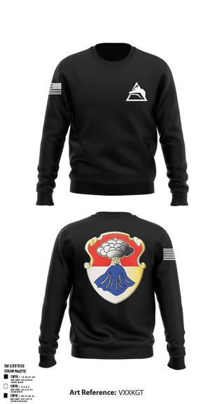 Crew Neck Sweatshirt, B-CO 3-67, Army, Teamtime, Team time, sublimation, custom sports apparel, team uniforms, spirit wear, spiritwear, sports uniforms, custom shirts, team store, custom team store, fundraiser sports, apparel fundraiser