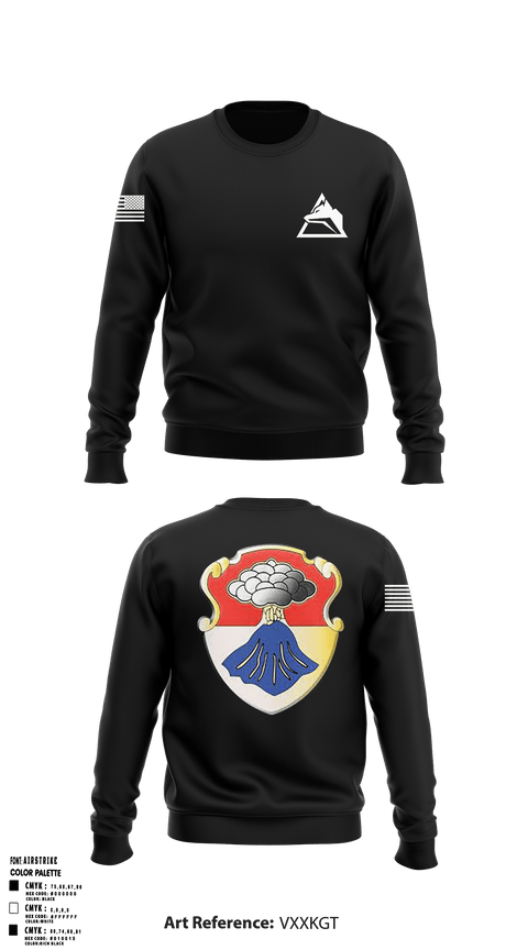 Crew Neck Sweatshirt, B-CO 3-67, Army, Teamtime, Team time, sublimation, custom sports apparel, team uniforms, spirit wear, spiritwear, sports uniforms, custom shirts, team store, custom team store, fundraiser sports, apparel fundraiser