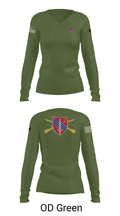 3RD SFAB 57965027 Women's Long Sleeve V-neck Shirt - 39