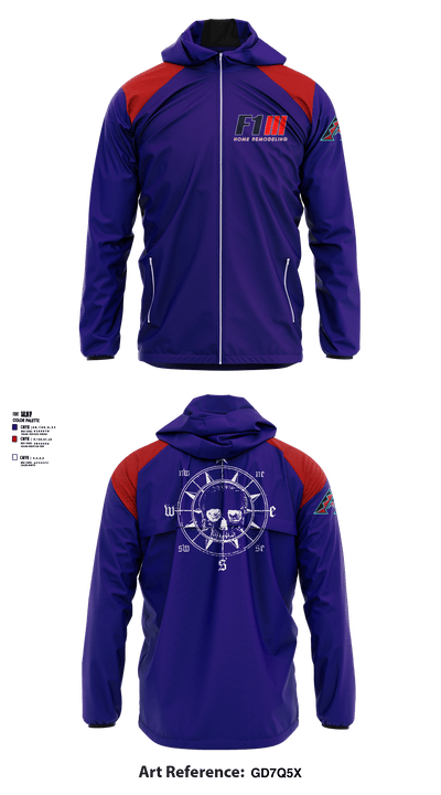 F1 Home Remodeling 33295350 Windbreaker - 1