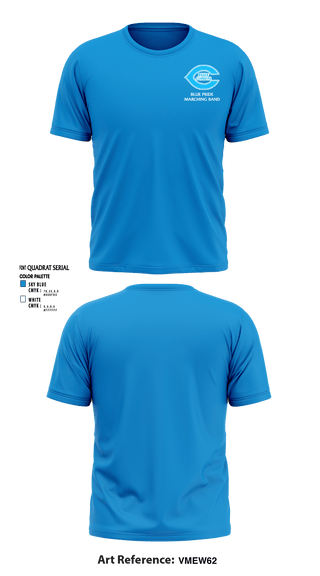 Short Sleeve Performance Shirt, Chanute High School Band, Spirit Store, Teamtime, Team time, sublimation, custom sports apparel, team uniforms, spirit wear, spiritwear, sports uniforms, custom shirts, team store, custom team store, fundraiser sports, apparel fundraiser