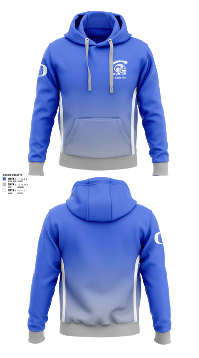 Orland Jr Trojans Football 79293862 Hoodie - 2