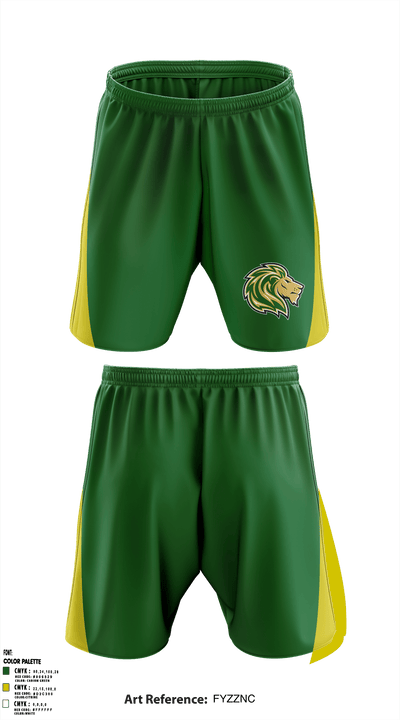 Denton Calvary Academy 61911508 Athletic Shorts With Pockets - 1