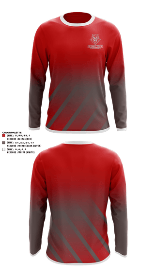 Long Sleeve Performance Shirt, Sweetwater High School Soccer, Men's Soccer, Teamtime, Team time, sublimation, custom sports apparel, team uniforms, spirit wear, spiritwear, sports uniforms, custom shirts, team store, custom team store, fundraiser sports, apparel fundraiser