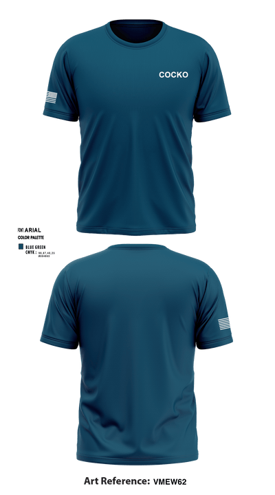 Cocko 92009207 Short Sleeve Performance Shirt - 1