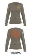 Trevor G. Browne 7825147 Women's Long Sleeve V-neck Shirt - 40