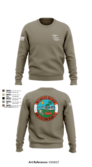 Crew Neck Sweatshirt, , Coast Guard, Teamtime, Team time, sublimation, custom sports apparel, team uniforms, spirit wear, spiritwear, sports uniforms, custom shirts, team store, custom team store, fundraiser sports, apparel fundraiser