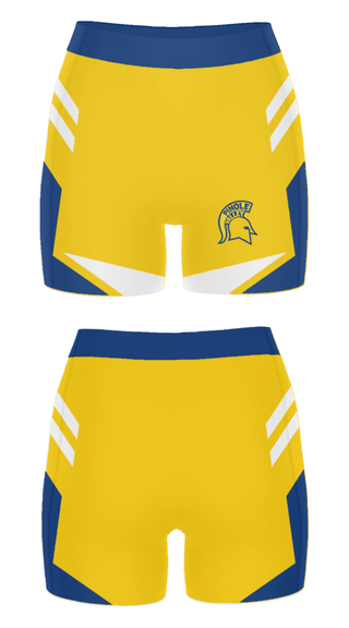 Women's Compression Shorts, Pinole Valley High School Volleyball, Women's Volleyball, Teamtime, Team time, sublimation, custom sports apparel, team uniforms, spirit wear, spiritwear, sports uniforms, custom shirts, team store, custom team store, fundraiser sports, apparel fundraiser