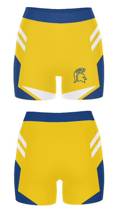 Pinole Valley High School Volleyball 78592291 Women's Compression Shorts - 1